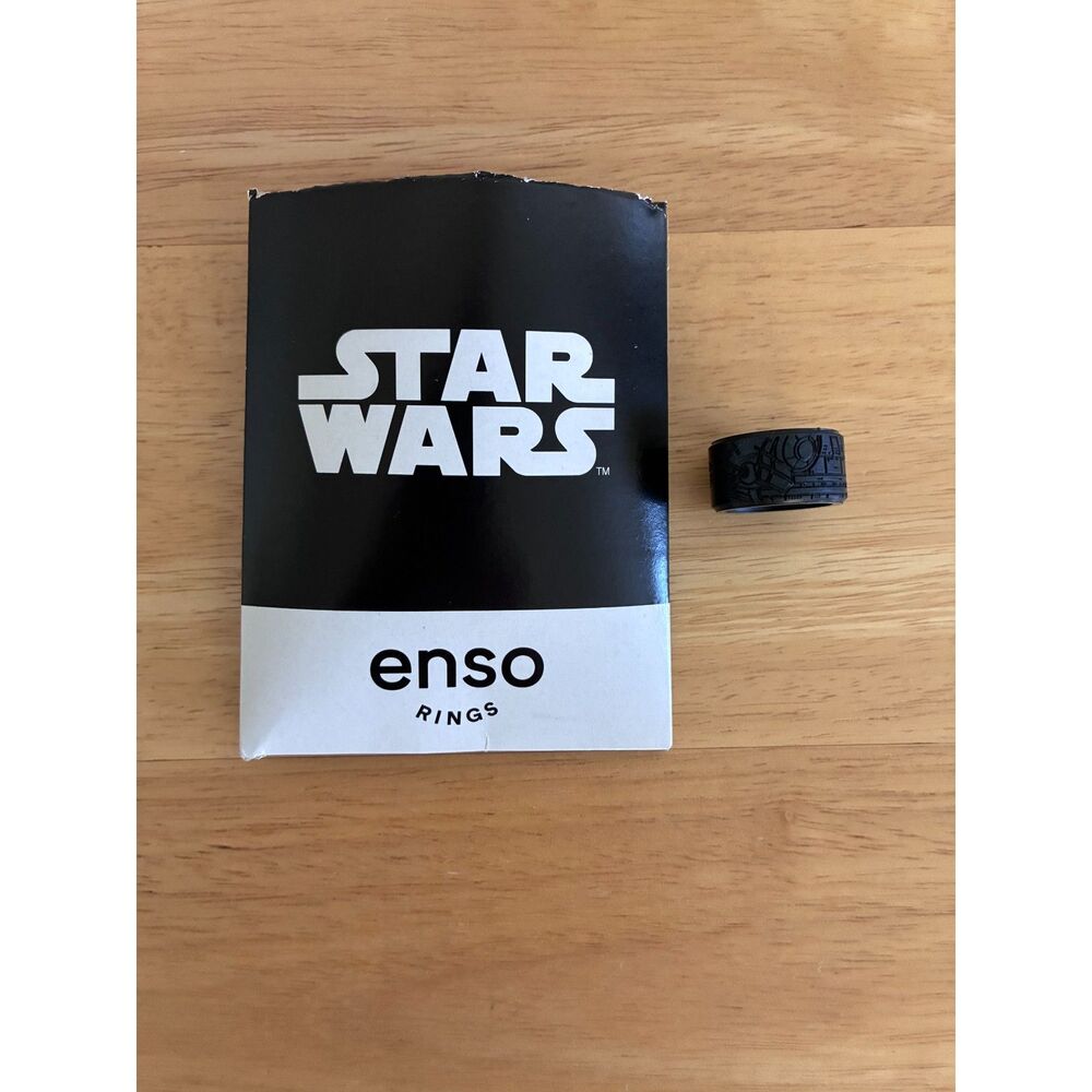 Disney Star Wars Enso Trench Run Silicone Wide Ring Size 7 Worn Once!